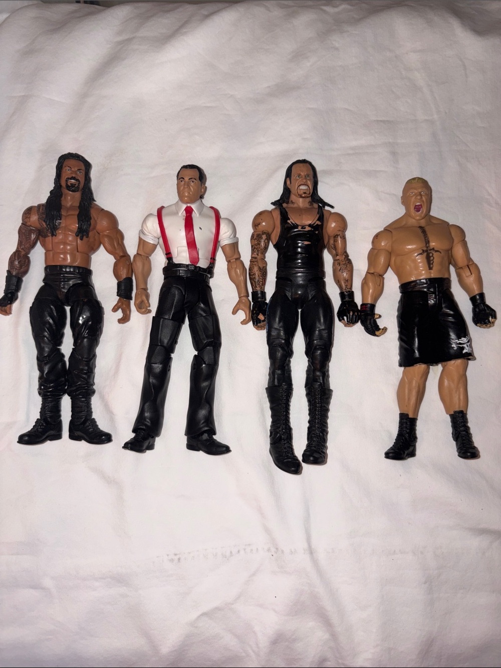 WWE Action Figures Set of 4-2011 -2012 Mattel Official